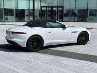 Gebraucht Jaguar F-Type R-Dynamic 300 PS (220 kW) 2018 Weiß Cabrio