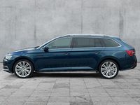 Gebraucht Skoda Superb Style 218 PS (160 kW) 2021 Lavablau metallic Kombi