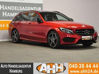 Gebraucht Mercedes C200 AMG 184 PS (135 kW) 2017 Manufaktur hyazinthrot met. Kombi