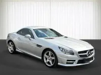 Gebraucht Mercedes SLK250 204 PS (150 kW) 2012 Iridiumsilber  metalliclack Cabrio