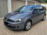 Gebraucht VW Golf VI Style 105 PS (77 kW) 2011 Grau Kleinwagen
