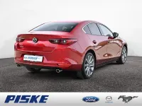 Neu Mazda 3 Exclusive-Line 140 PS (102 kW) 2026 Soul red crystal Limousine
