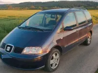 Gebraucht Seat Alhambra 116 PS (85 kW) 2003 Blau Van / Kleinbus