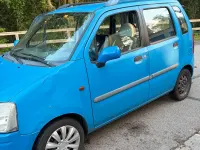Gebraucht Opel Agila 75 PS (55 kW) 2002 Blau Van / Kleinbus