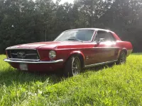 Gebraucht Ford V8 195 PS (143 kW) 1967 Rot Coupé