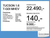 Gebraucht Hyundai Tucson 179 PS (131 kW) 2023 Shimmering silver / met SUV