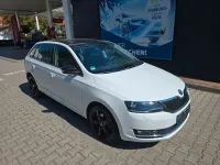 Gebraucht Skoda Rapid Clever 110 PS (80 kW) 2018 Weiß Kleinwagen