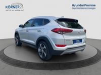 gebraucht Hyundai Tucson Premium 1.6T-GDI DCT 4WD *SITZHZ*LEDER*NA