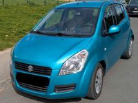 Gebraucht Suzuki Splash 86 PS (63 kW) 2010 Blau Kleinwagen