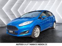 Gebraucht Ford Fiesta Titanium 101 PS (74 kW) 2016 Blau Kleinwagen