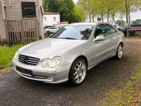 Gebraucht Mercedes CLK200 163 PS (119 kW) 2004 Silber Coupé