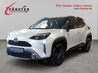Gebraucht Toyota Yaris Hybrid Advance 116 PS (85 kW) 2022 Platinweiss metallic, dach schwarz