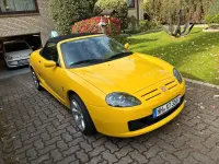 Używany MG TF 136 KM (100 kW) 2003 Żółty Kabriolet