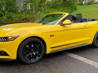 Occasion Ford Mustang 421 ch (309 kW) 2017 Jaune Cabriolet