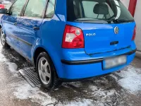 Second-hand VW Polo 64 CP (47 kW) 2003 Albastru Hatchback