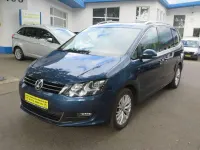 Gebraucht VW Sharan Ocean 184 PS (135 kW) 2015 Hudson bay blue metallic Van / Kleinbus