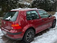 Gebraucht VW Golf IV 75 PS (55 kW) 1999 Rot Kleinwagen