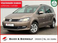 Gebraucht VW Sharan Comfortline 150 PS (110 kW) 2016 Gold Van / Kleinbus