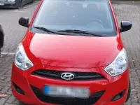 Gebraucht Hyundai i10 69 PS (50 kW) 2012 Rot Kleinwagen