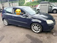 Gebraucht VW Golf V 104 PS (76 kW) 2004 Blau Kleinwagen