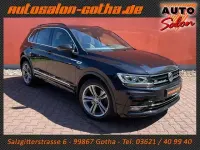 Gebraucht VW Tiguan R-line 190 PS (139 kW) 2019 Schwarz SUV