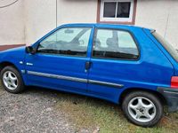Gebraucht Peugeot 106 50 PS (36 kW) 2000 Blau Kleinwagen