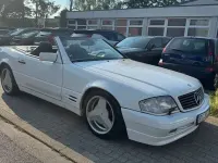 Gebraucht Mercedes SL500 320 PS (235 kW) 1998 Weiß Cabrio