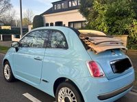 Second-hand Fiat 500C 96 CP (70 kW) 2012 Albastru Cabrio
