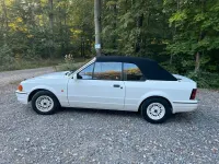 Gebraucht Ford Escort Cabriolet 90 PS (66 kW) 1989 Weiß Cabrio