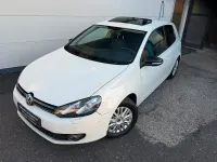 Gebraucht VW Golf VI Style 122 PS (89 kW) 2011 Weiß Kleinwagen