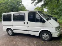Gebraucht Ford Transit 114 PS (83 kW) 1996 Weiß Van / Kleinbus