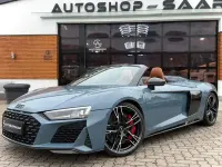 Gebraucht Audi R8 Spyder Performance 620 PS (456 kW) 2020 Blau Cabrio
