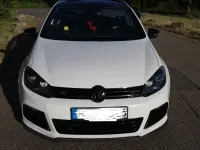 Gebraucht VW Golf VI R 389 PS (286 kW) 2010 Weiß Kleinwagen