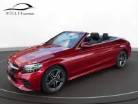 Gebraucht Mercedes C180 AMG line 156 PS (114 kW) 2021 Hyazinthrot  metalliclack Cabrio