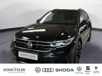 Gebraucht VW Tiguan Allspace R-line 200 PS (147 kW) 2022 Deep black perleffekt SUV