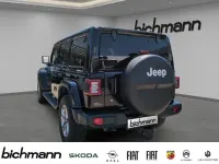 Gebraucht Jeep Wrangler Unlimited Sahara 200 PS (147 kW) 2018 Schwarz SUV