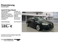 Gebraucht Audi A3 Design 150 PS (110 kW) 2019 Mythosschwarz metallic Limousine