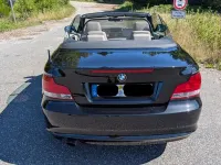Gebraucht BMW 120 Cabriolet Sport Line 170 PS (125 kW) 2010 Schwarz Cabrio