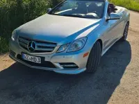 Używany Mercedes E500 408 KM (300 kW) 2011 Srebrny Kabriolet
