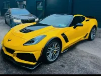 Second-hand Corvette Z06 659 CP (484 kW) 2016 Galben Cabrio