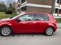 Second-hand VW Golf VI 105 CP (77 kW) 2011 Roșu Hatchback