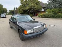 Second-hand Mercedes 190 122 CP (89 kW) 1992 Negru Berlinǎ