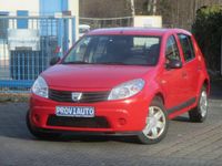 Gebraucht Dacia Sandero Ambiance 75 PS (55 kW) 2009 Rot "passion" Kleinwagen