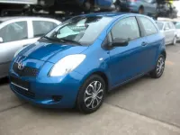 Gebraucht Toyota Yaris Cool 87 PS (63 kW) 2008 Blau Kleinwagen