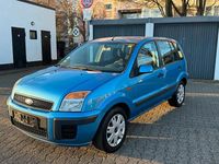 Gebraucht Ford Fusion Style 80 PS (58 kW) 2009 Blau Kleinwagen