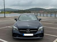 Gebraucht Mercedes C300 AMG line 258 PS (189 kW) 2018 Blau Coupé