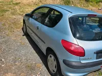 Gebraucht Peugeot 206 75 PS (55 kW) 2002 Silber Kleinwagen