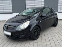 Gebraucht Opel Corsa 90 PS (66 kW) 2010 Schwarz Kleinwagen