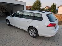 Gebraucht VW Golf VII Comfortline 110 PS (80 kW) 2015 Weiß Kombi