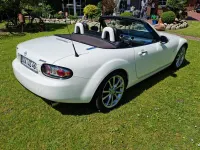 Gebraucht Mazda MX5 Emotion 126 PS (92 kW) 2008 Weiß Cabrio